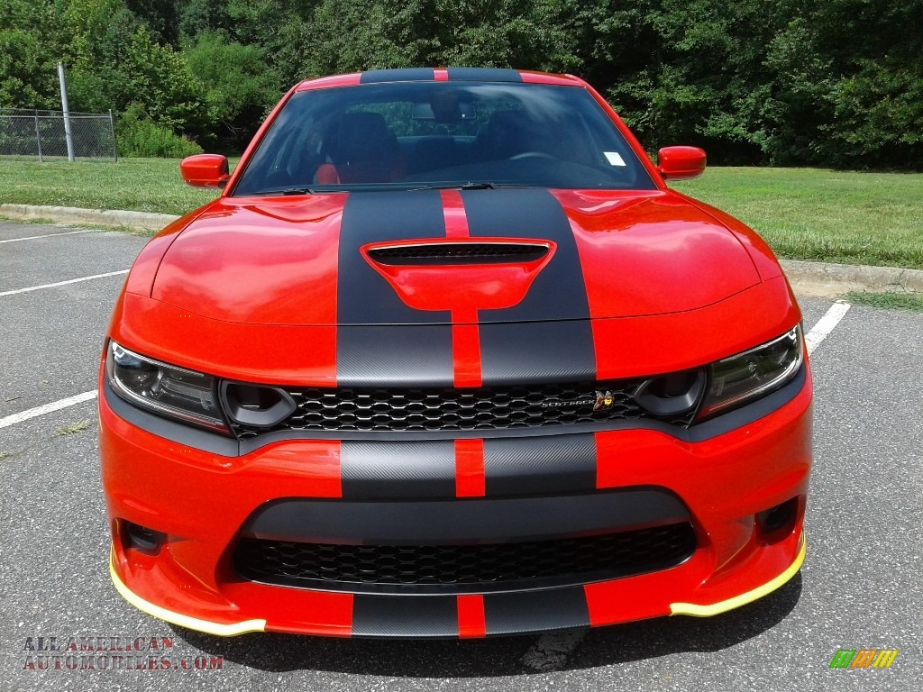 2020 Charger Scat Pack - TorRed / Black/Ruby Red photo #3