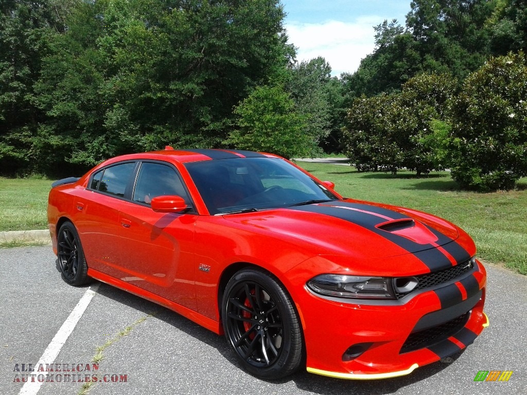 2020 Charger Scat Pack - TorRed / Black/Ruby Red photo #4