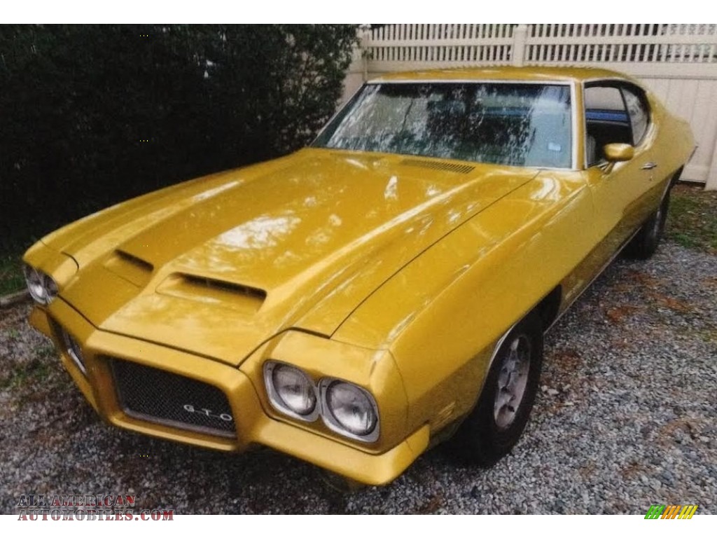 1971 GTO Hardtop Coupe - Aztec Gold / Sandalwood photo #3