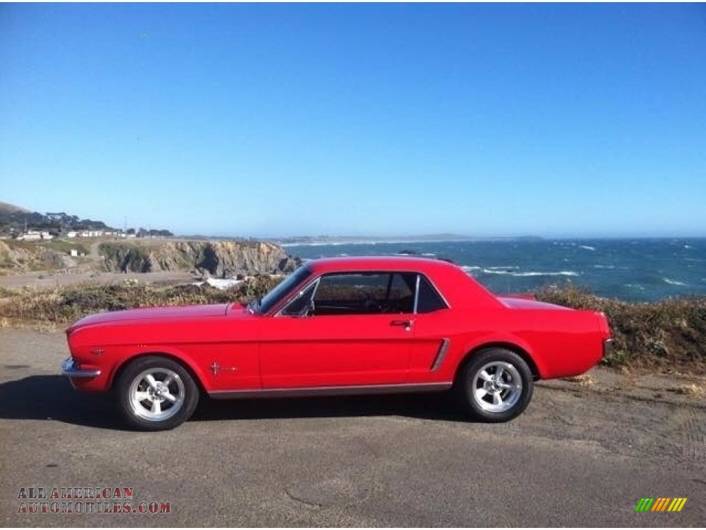 1965 Mustang Coupe - Red / Black photo #1