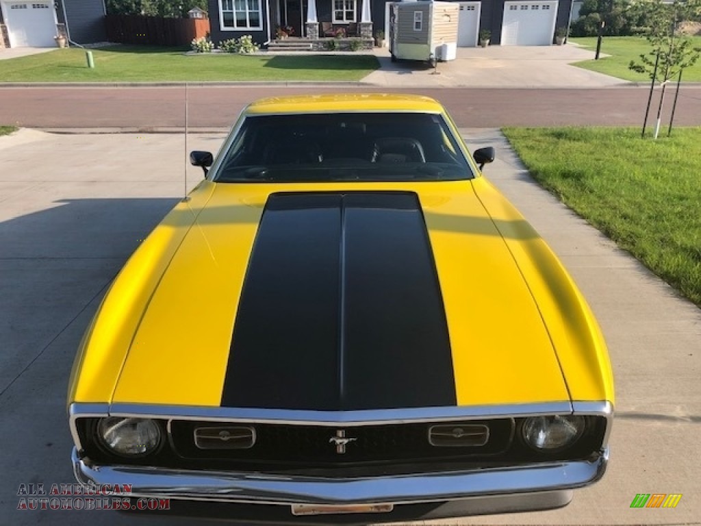 1971 Mustang Mach 1 - Grabber Yellow / Black photo #4