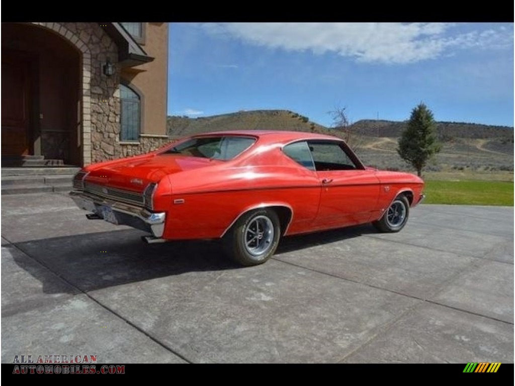 1969 Chevelle SS Coupe - Red / Black photo #3