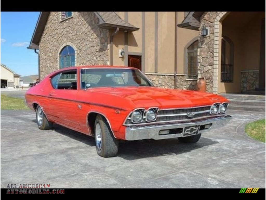 1969 Chevelle SS Coupe - Red / Black photo #5