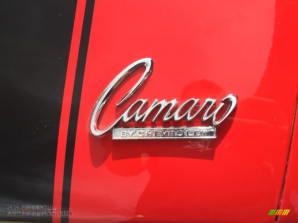 1969 Camaro SS Convertible - Red / Black photo #12
