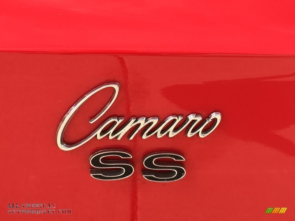 1969 Camaro SS Convertible - Red / Black photo #13