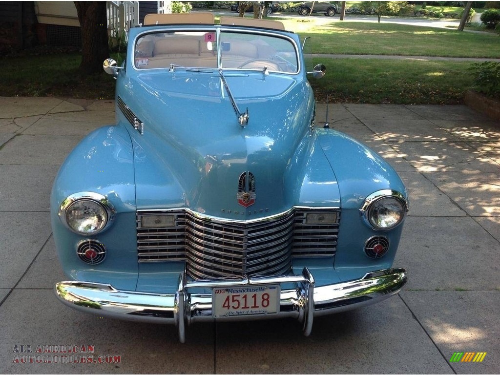 1941 Series 62 Convertible - Sky Blue / Tan photo #29