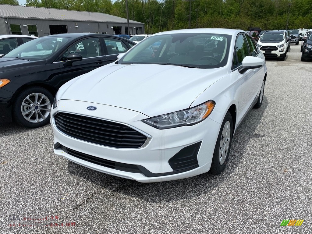 2020 Ford Fusion S in Oxford White 144981 All American