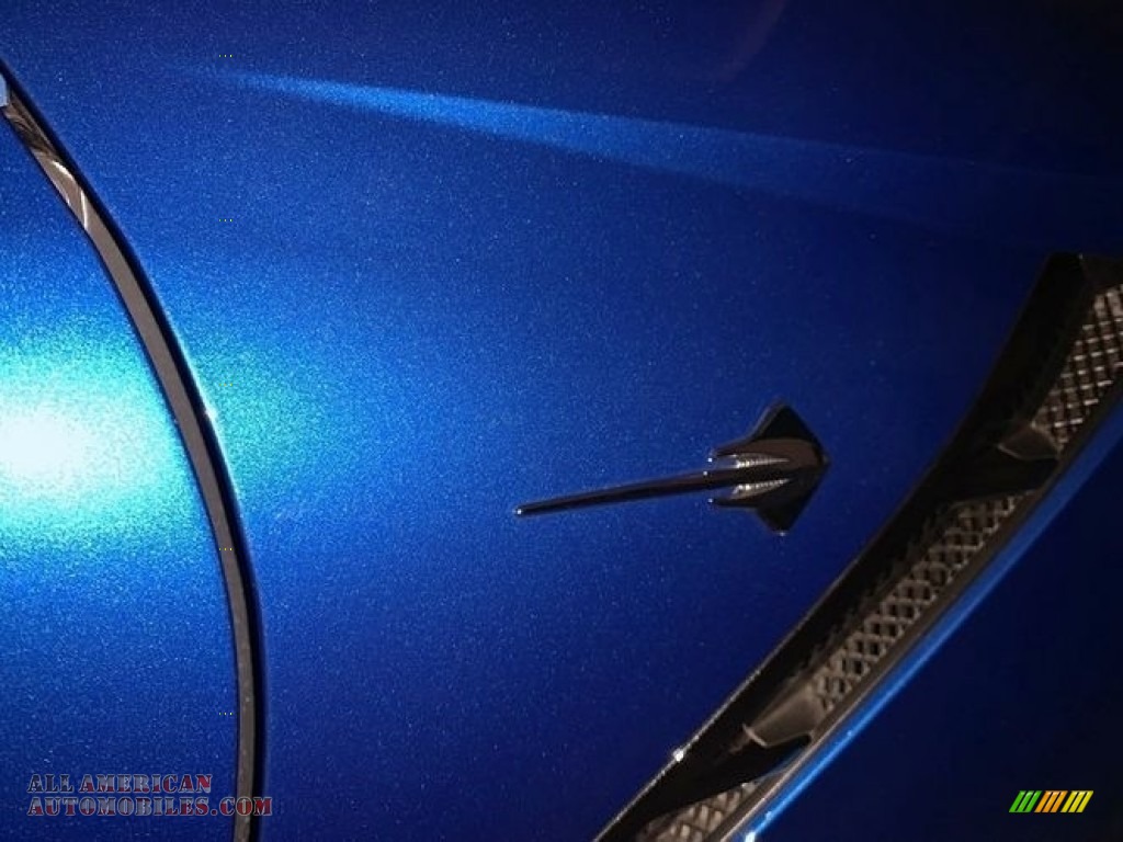 2016 Corvette Stingray Coupe - Laguna Blue Metallic / Gray photo #3