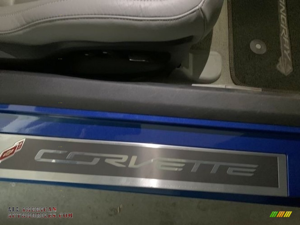 2016 Corvette Stingray Coupe - Laguna Blue Metallic / Gray photo #10