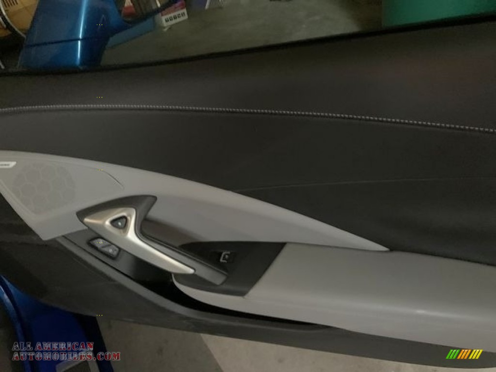2016 Corvette Stingray Coupe - Laguna Blue Metallic / Gray photo #13