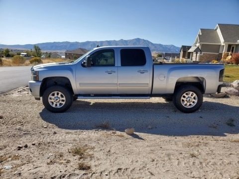 Silver Ice Metallic 2012 Chevrolet Silverado 2500HD LT Crew Cab 4x4