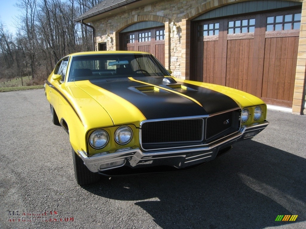 Saturn Yellow / Black Buick GSX Coupe