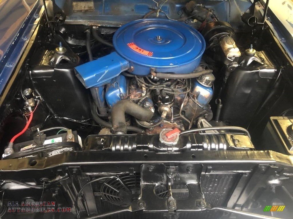 1969 Torino GT Convertible - Acapulco Blue / Black photo #12