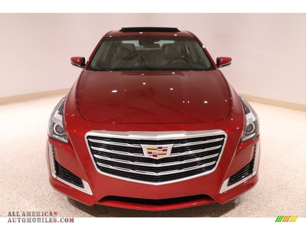 2019 CTS Luxury AWD - Red Obsession Tintcoat / Jet Black photo #2