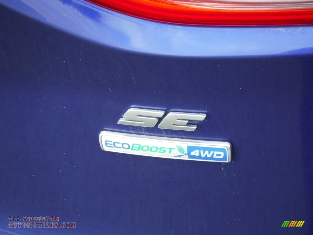 2013 Escape SE 1.6L EcoBoost 4WD - Deep Impact Blue Metallic / Charcoal Black photo #15