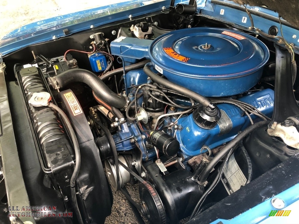 1969 Mustang Mach 1 - Acapulco Blue / Black photo #11