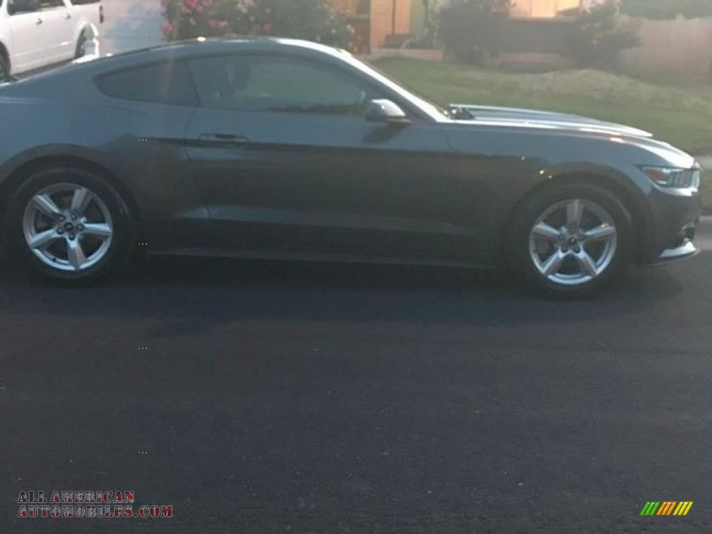 2015 Mustang EcoBoost Coupe - Magnetic Metallic / Ceramic photo #13