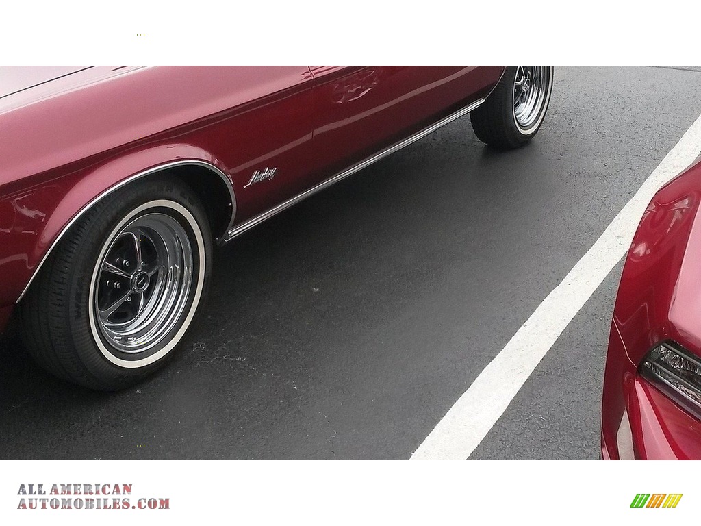 1973 Mustang Hardtop Grande - Ruby Red / Grey/Red photo #5