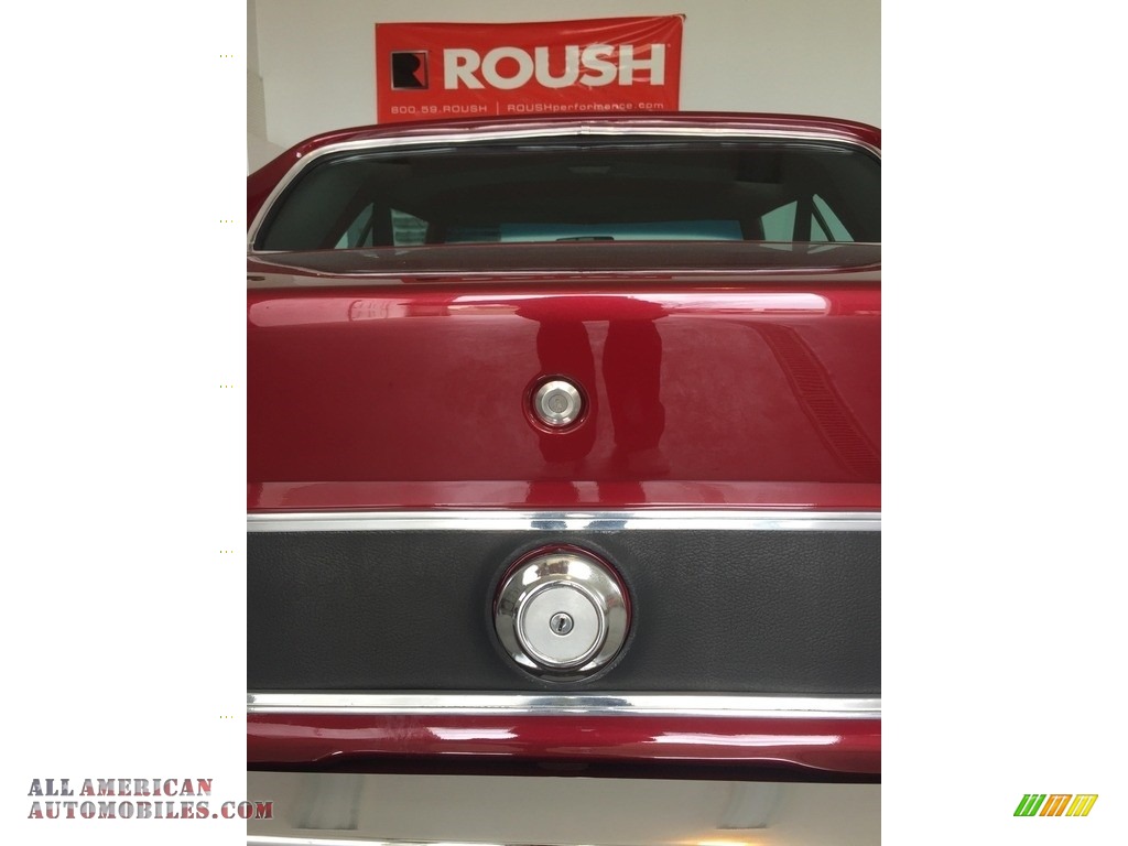 1973 Mustang Hardtop Grande - Ruby Red / Grey/Red photo #7