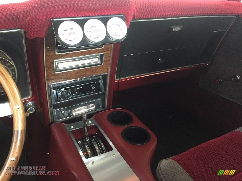 1973 Mustang Hardtop Grande - Ruby Red / Grey/Red photo #12