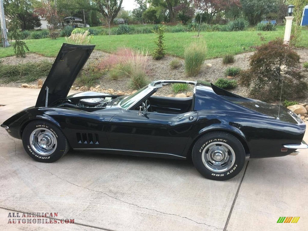 1968 Corvette Coupe - Tuxedo Black / Tobacco photo #1