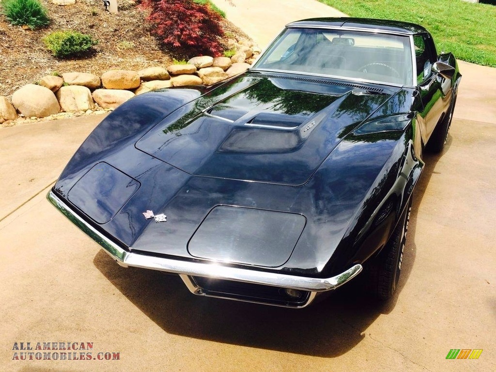 1968 Corvette Coupe - Tuxedo Black / Tobacco photo #4
