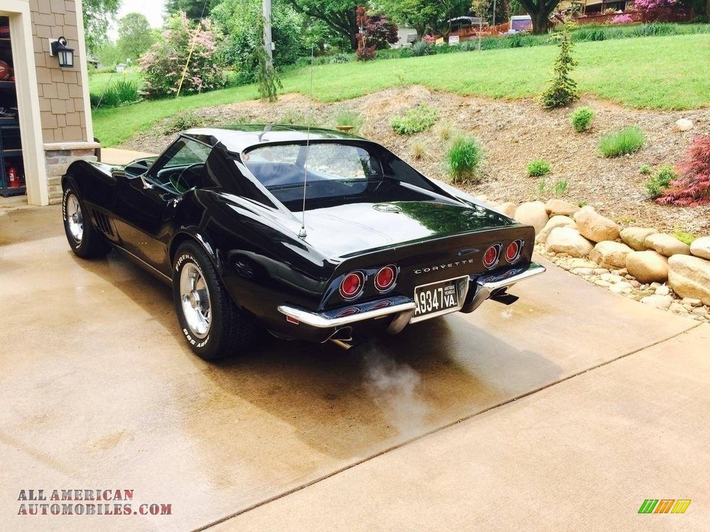 1968 Corvette Coupe - Tuxedo Black / Tobacco photo #5
