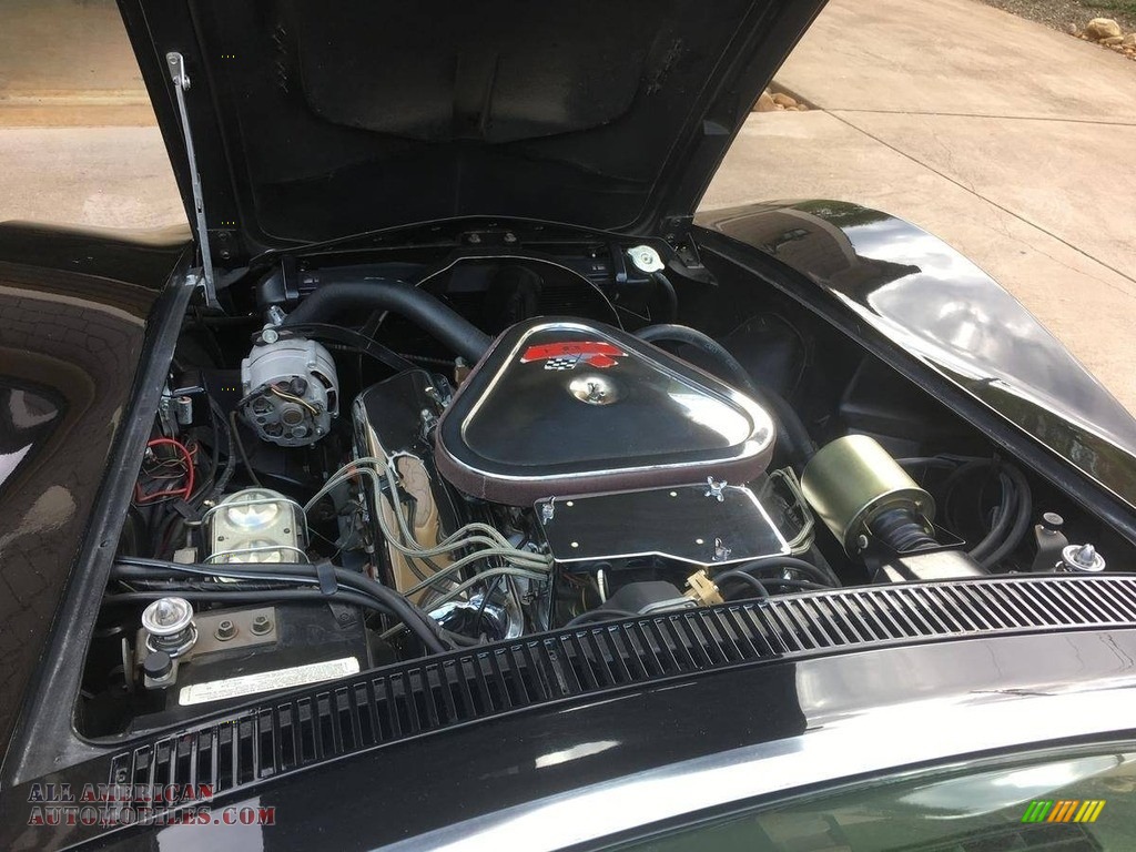 1968 Corvette Coupe - Tuxedo Black / Tobacco photo #11