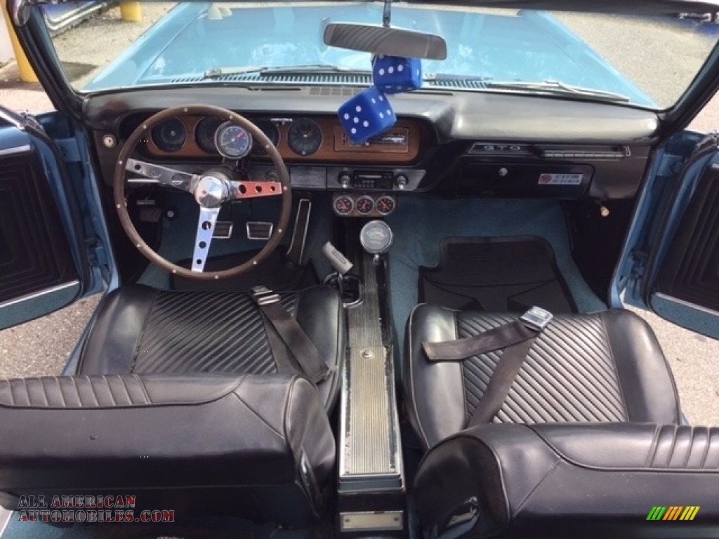1965 GTO Convertible - Fontaine Blue / Black photo #5