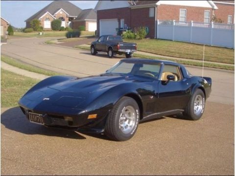 Black 1979 Chevrolet Corvette Coupe