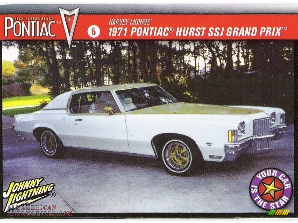 1971 Grand Prix SSJ Hurst - Cameo White/Fire Frost Gold / Ivory photo #46