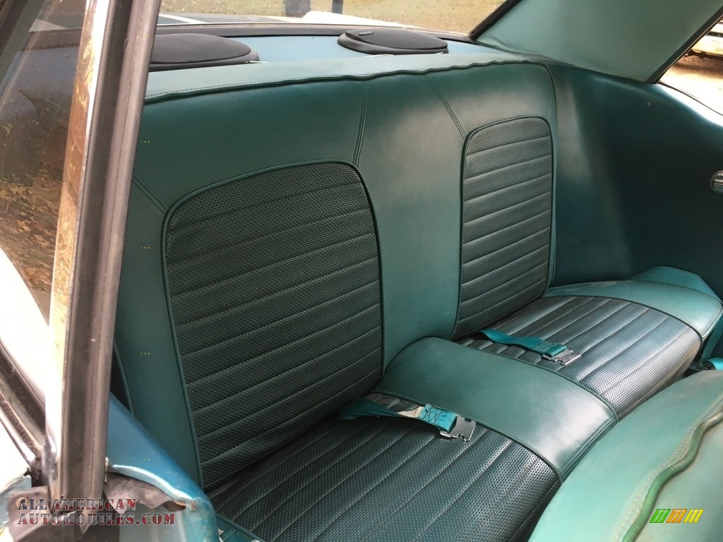 1966 Mustang Coupe - Wimbledon White / Turquoise photo #10