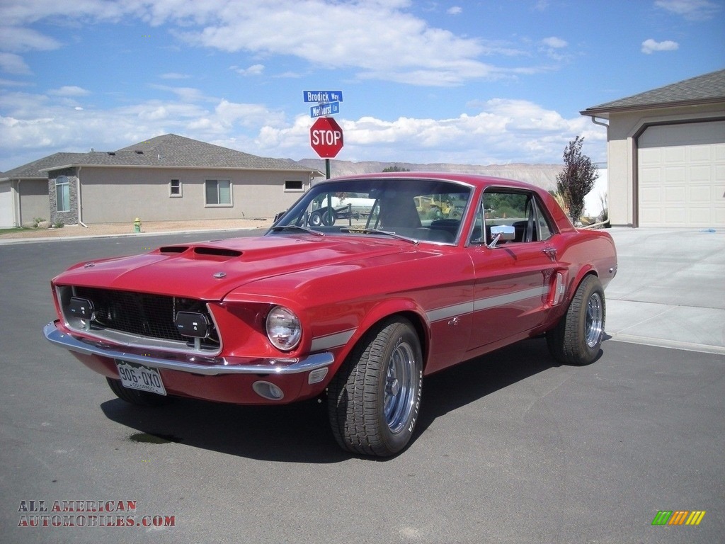 1968 Mustang High Country Special Coupe - Red / Black photo #1
