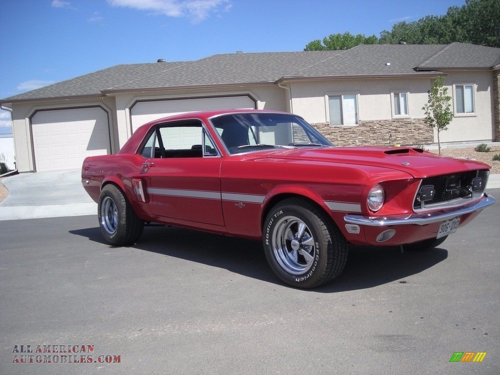 1968 Mustang High Country Special Coupe - Red / Black photo #3