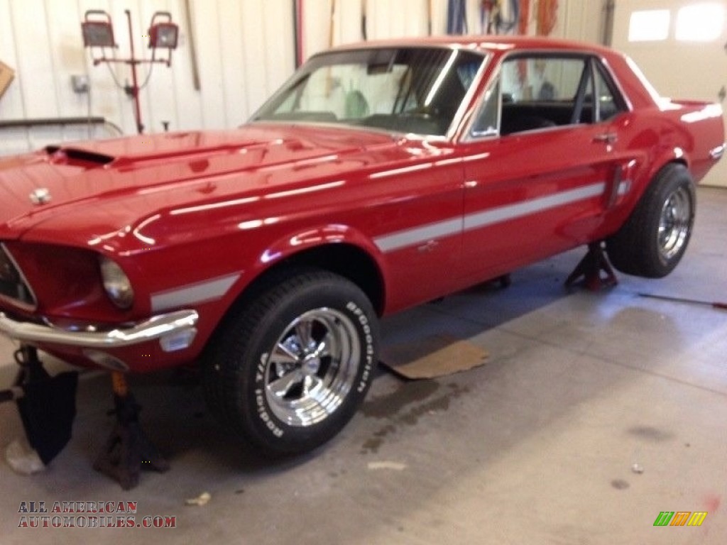 1968 Mustang High Country Special Coupe - Red / Black photo #10