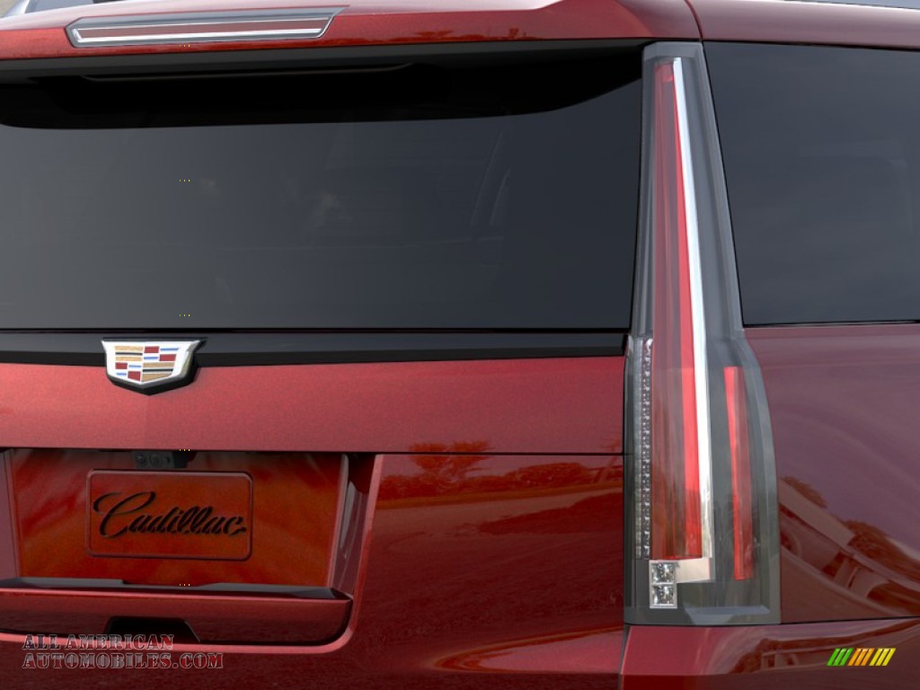 2020 Escalade Luxury 4WD - Red Passion Tintcoat / Jet Black photo #9