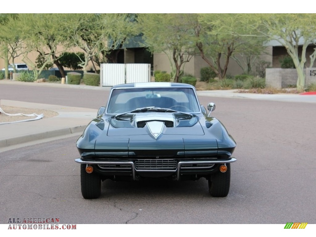 1967 Corvette Coupe - Goodwood Green / Black photo #4