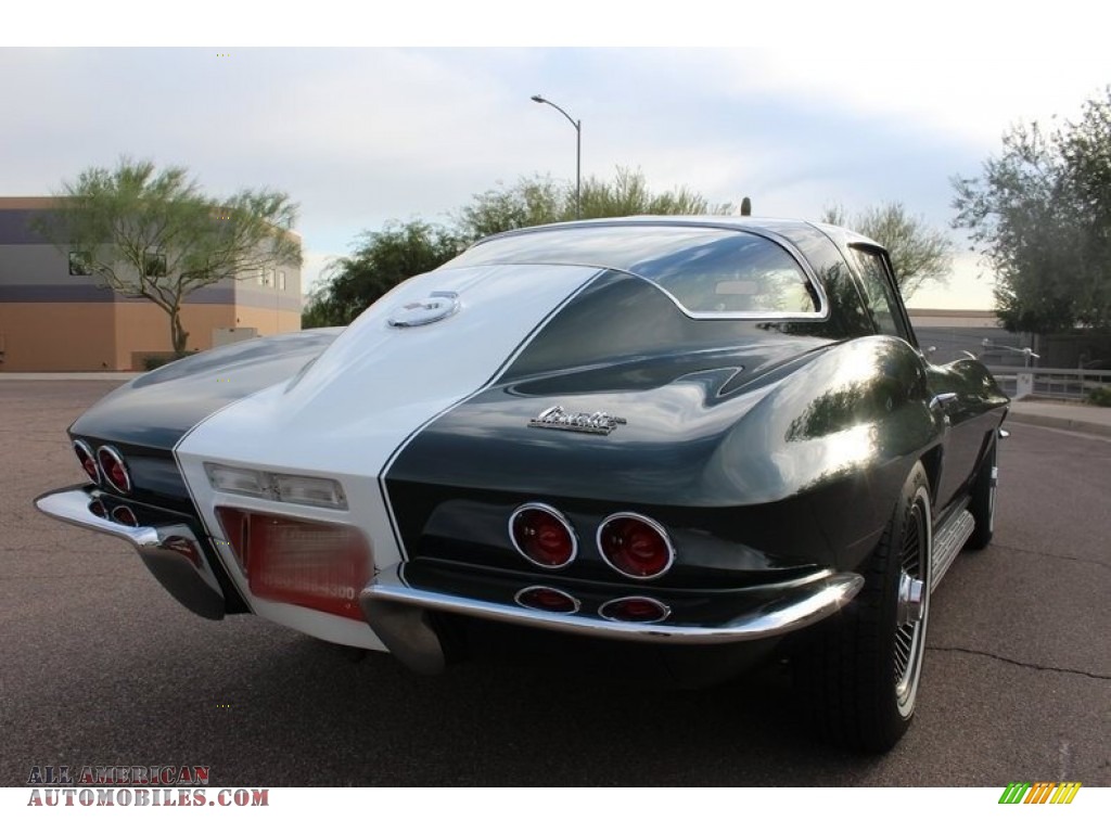 1967 Corvette Coupe - Goodwood Green / Black photo #7
