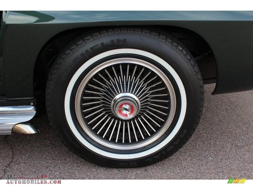 1967 Corvette Coupe - Goodwood Green / Black photo #19