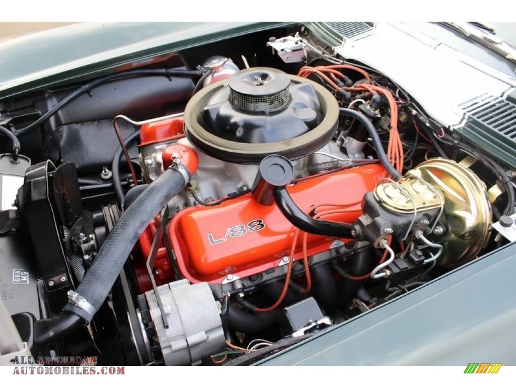 1967 Corvette Coupe - Goodwood Green / Black photo #21