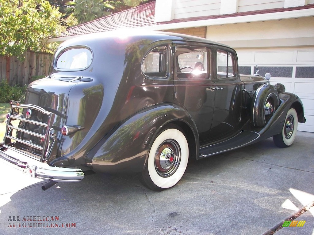 1937 Super Eight Sedan - Brazilian Tan / Beige photo #8