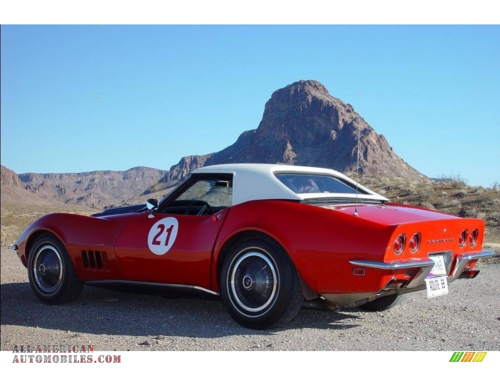 1968 Corvette Convertible - Rally Red / Black photo #1