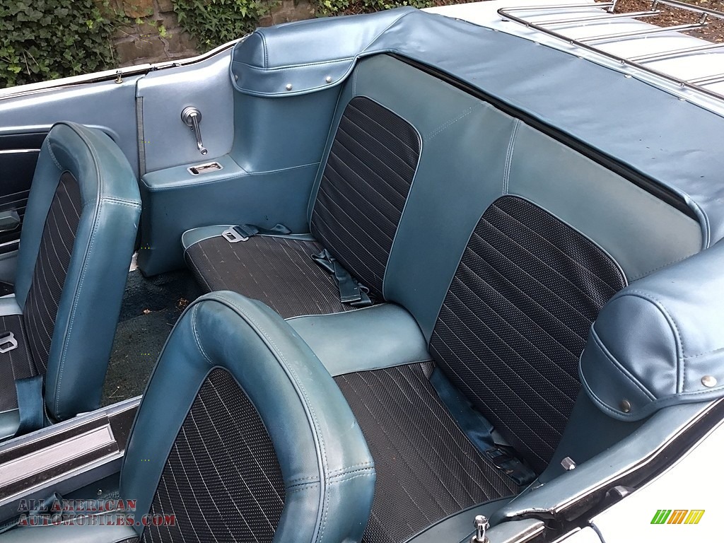 1966 Mustang Convertible - Arcadian Blue / Light Blue photo #3