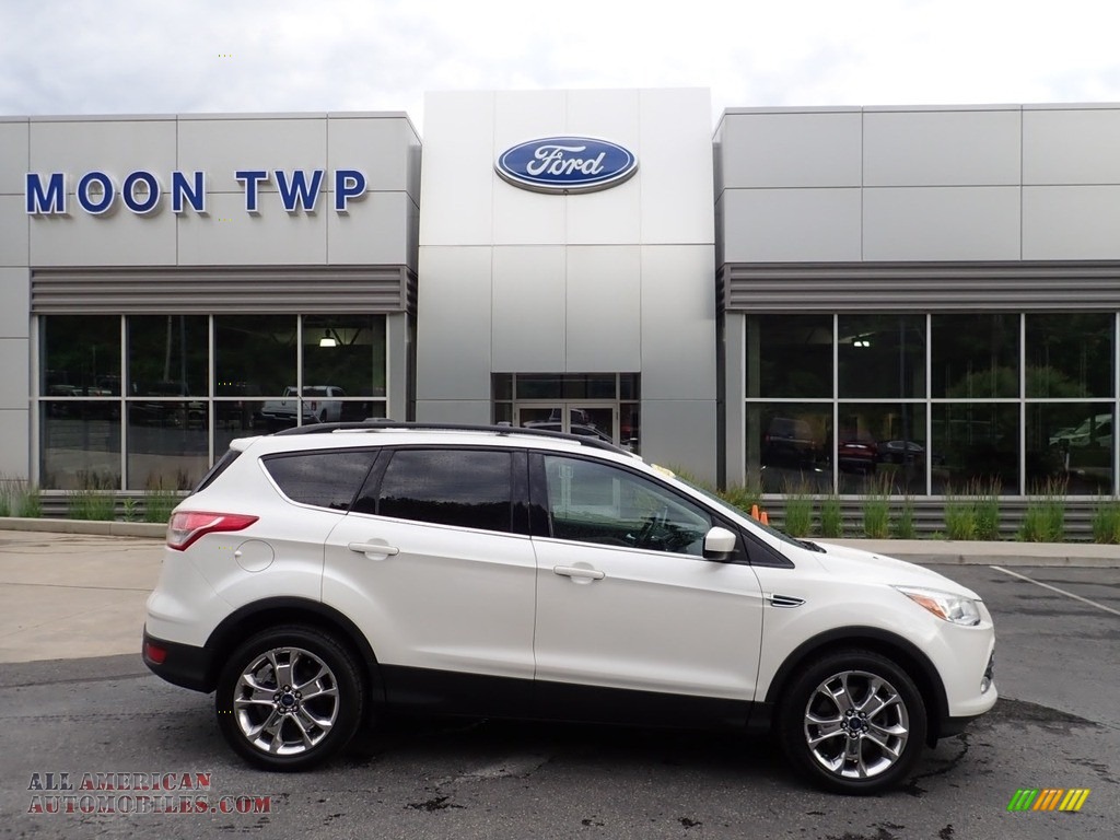 2015 Escape SE 4WD - Oxford White / Medium Light Stone photo #1