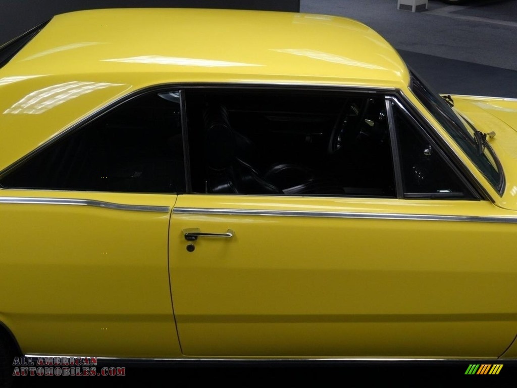 1967 Dart GT 2 Door Hardtop - Bright Yellow / Black photo #32