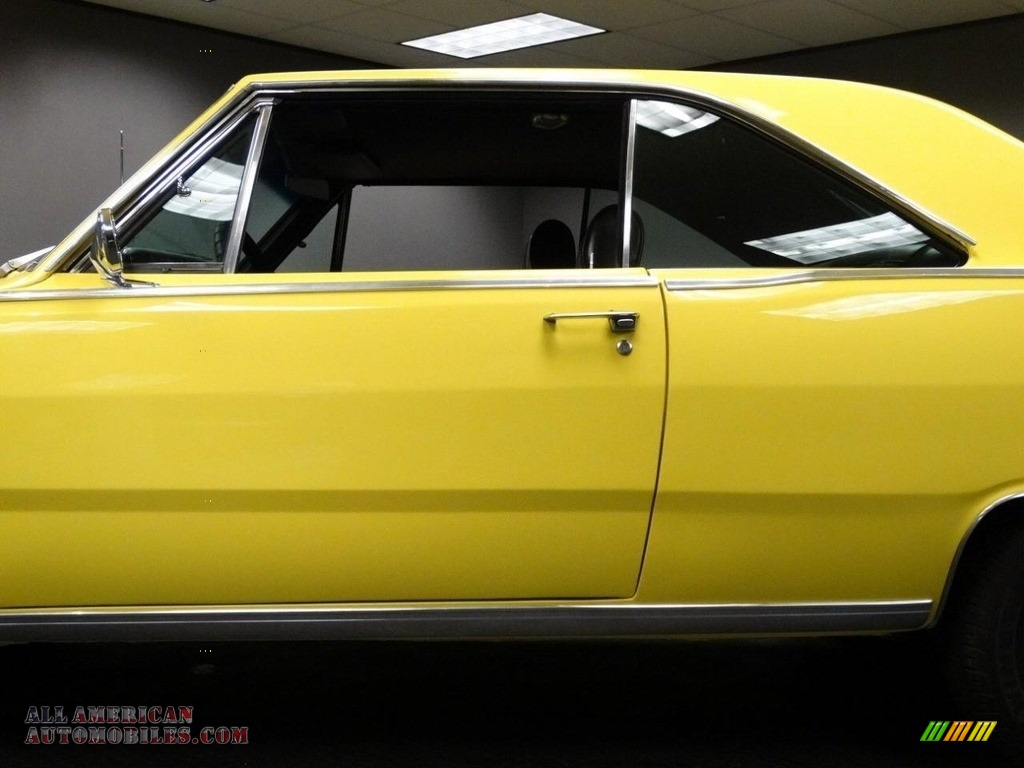 1967 Dart GT 2 Door Hardtop - Bright Yellow / Black photo #34