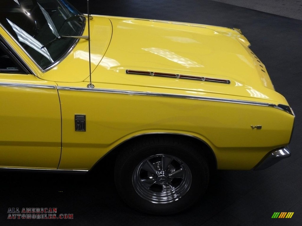 1967 Dart GT 2 Door Hardtop - Bright Yellow / Black photo #35