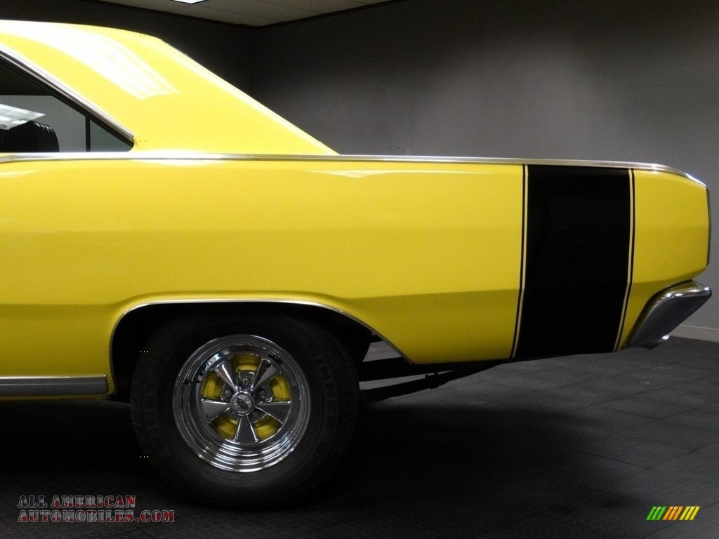 1967 Dart GT 2 Door Hardtop - Bright Yellow / Black photo #36