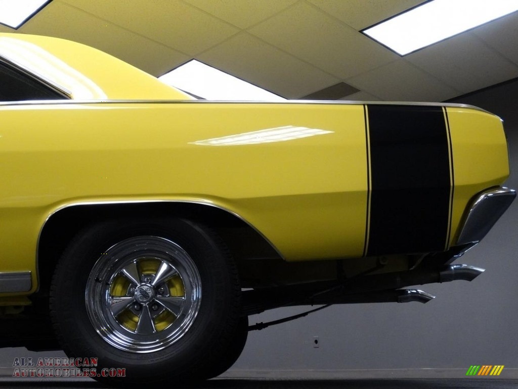 1967 Dart GT 2 Door Hardtop - Bright Yellow / Black photo #46
