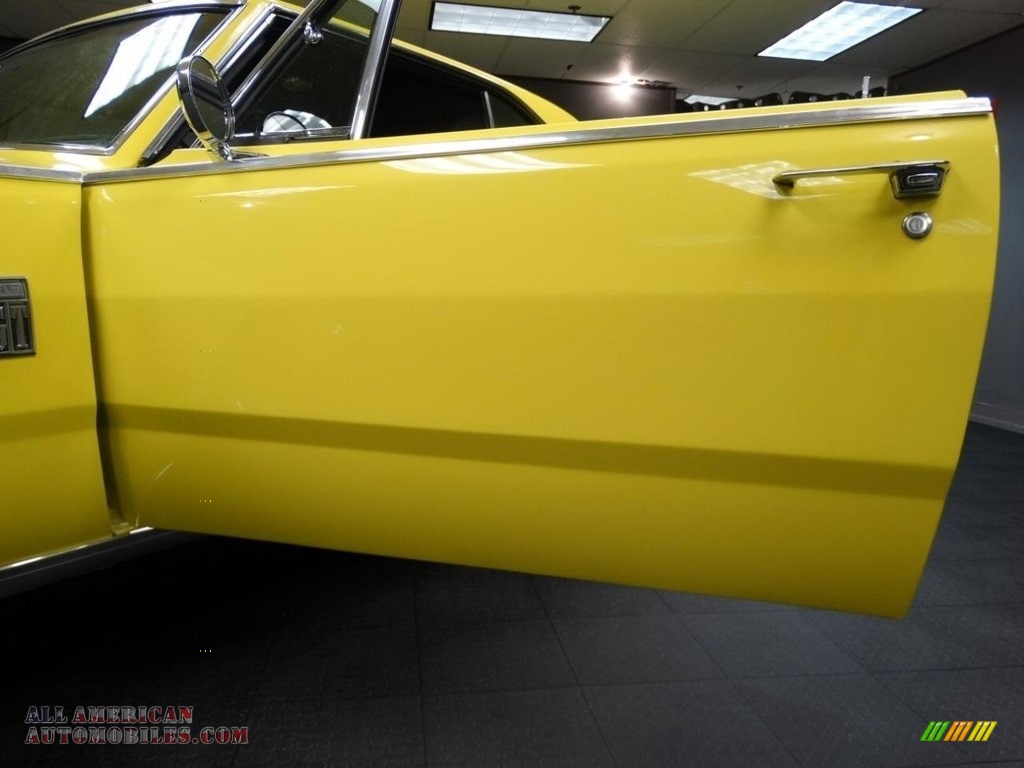 1967 Dart GT 2 Door Hardtop - Bright Yellow / Black photo #53